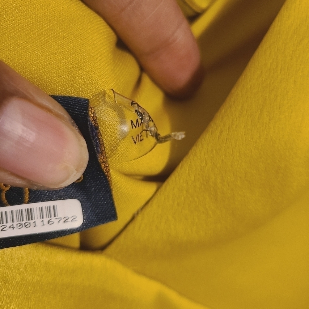 Just...Taylor | Women's Gold V-Neck Asymmetrical Hem Cocktail Dress (Size 16) - Picture 10 of 15
